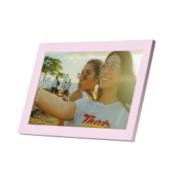 PIXIE - Smart Digital Photo Frame - Pink  - 10,1" LCD touchskærm - Electronics