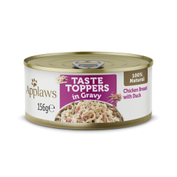 Applaws -  Dog taste toppers - chicken and duck 156gr - Pet Supplies