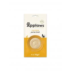 Applaws -  Pure chicken cat snack - 4 x 15 gram - Pet Supplies