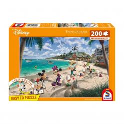 Schmidt - Thomas Kinkade: Disney - Mickey & Minnie in Florida (200 pieces) - Toys