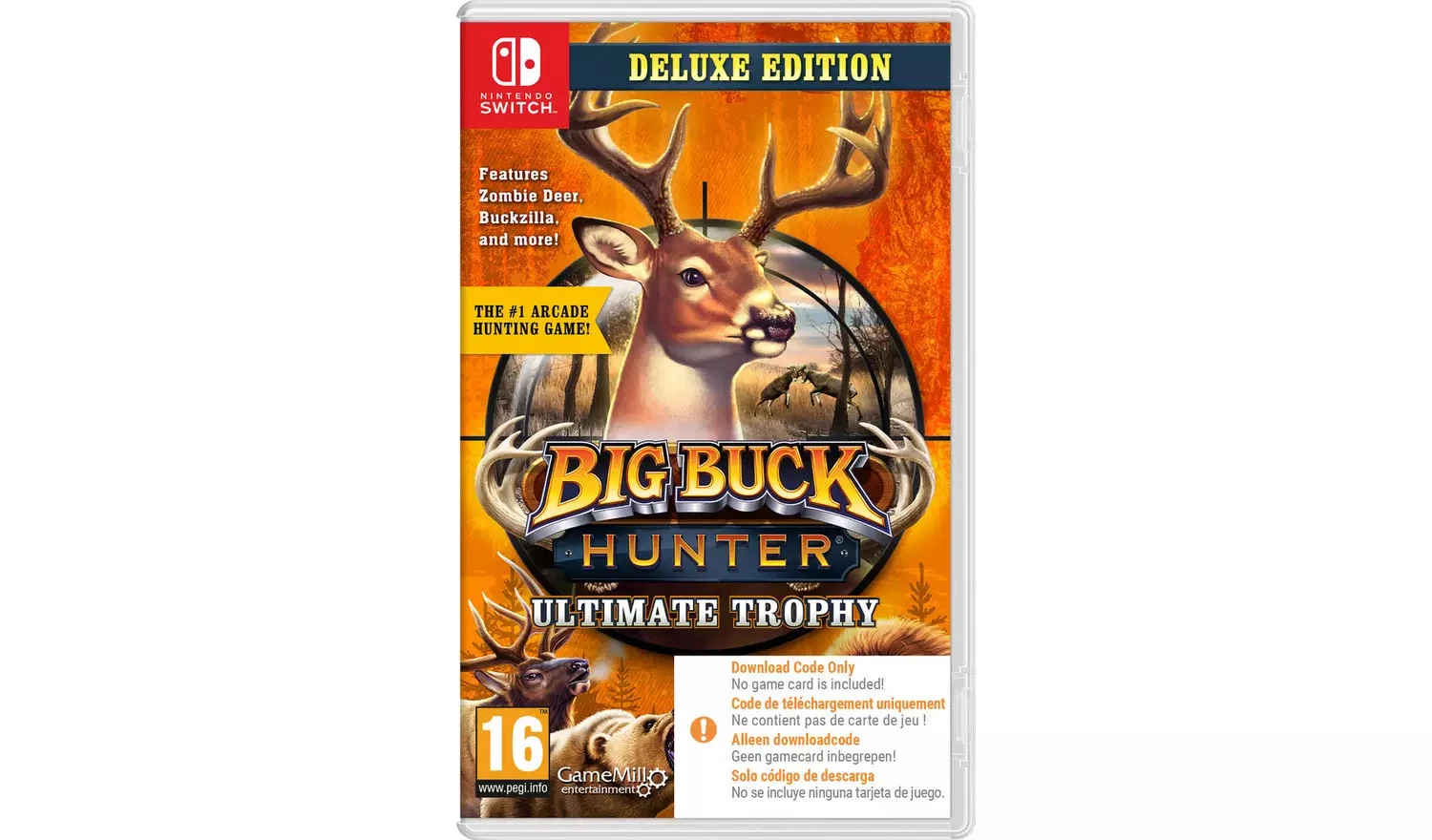 Big Buck Hunter: Ultimate Trophy (Deluxe Edition) (Code in Box) - Nintendo Switch