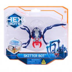 Hex Bots - Skitter Bot - Silver / Red - Toys