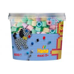 Hama - Maxi Beads 600pcs Mix 52 (388574) - Toys