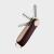 Orbitkey - Leather Key Organiser - Wine - Gadgets