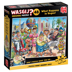 Wasgij Original 48 - What Happens in Vegas! (1000 pieces) - Toys