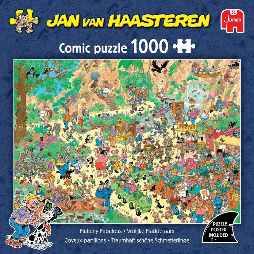Jan van Haasteren - Flutterly Fabulous (1000 pieces) - Toys