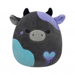 Squishmallows - 19 cm Love - Smithereens the Charcoal Grey Cow - Toys