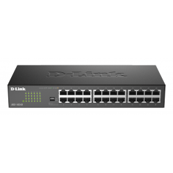 D-Link - DGS-1024D/E 24-Port 10/100/1000 Gigabit Switch, Rackmount/Desktop - Computers
