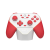 GameSir - Super Nova Multiplatform Gamepad - Red & White - Nintendo Switch 2