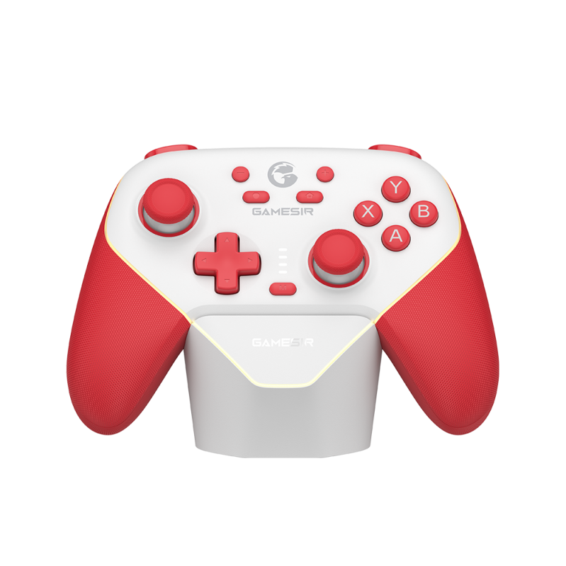GameSir - Super Nova Multiplatform Gamepad - Red & White - Nintendo Switch 2