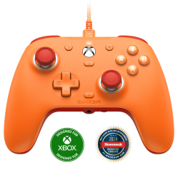 GameSir - G7 SE Multiplatform Gamepad (Hall-Effect Sticks) - Vibrant Orange - Xbox Series X