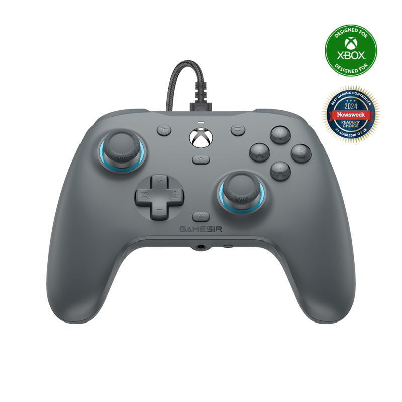 GameSir - G7 SE Multiplatform Gamepad Sporty Gray (Hall-Effect Sticks) - Gray - Xbox Series X