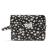 Karen - Large toiletry bag with embroidered daisies - Black - Large - Luggage and Travel Gear