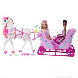Barbie - Land of Sweets Horse and Sled (JNH63) - Toys