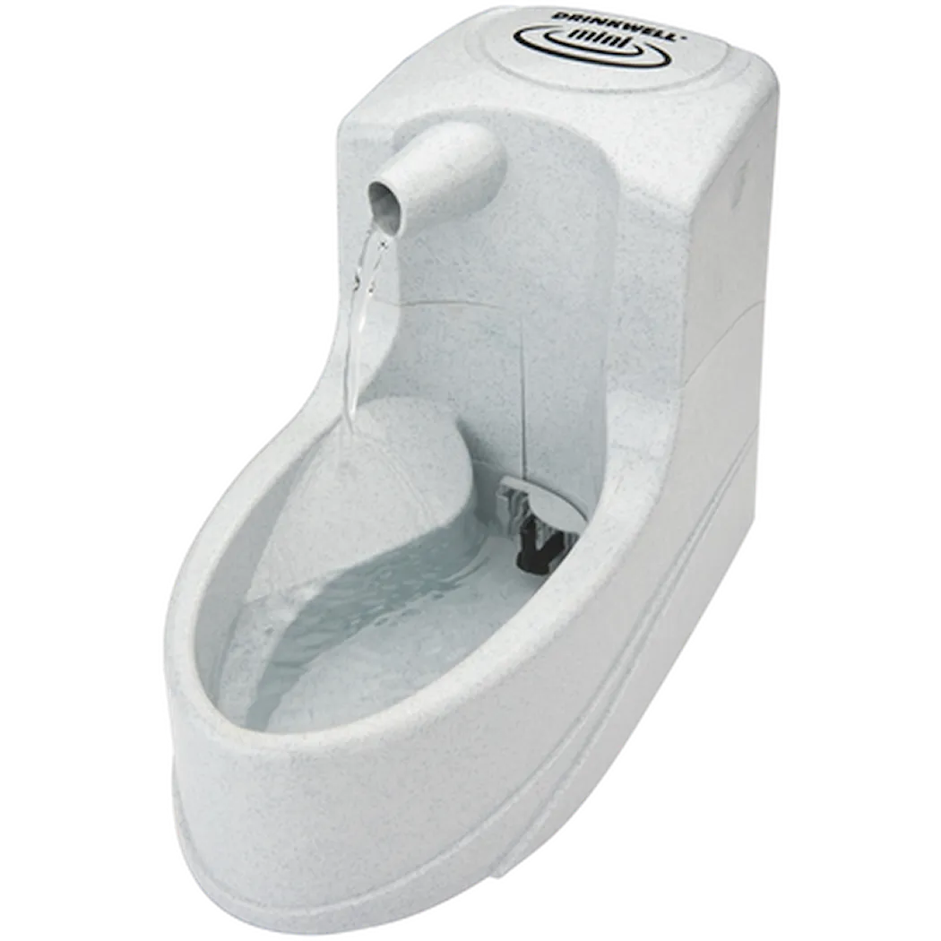 Drinkwell -  Mini Pet Fountain - 1,2 L - White.(MINI-EU-45) - Pet Supplies