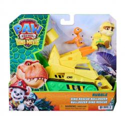 Paw Patrol - Movie 3 Dino Theme Vehicle Rubble (6075771) - Toys