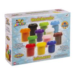 Artkids - 12 Cans Clay (32847) - Toys