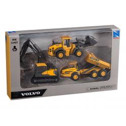Speed Car - Metal Volvo Construction Vehicle Set (40722) - Toys