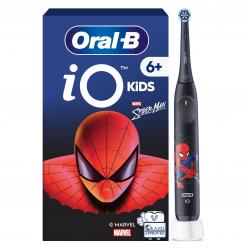 Oral B - iO Kids Marvel Spiderman Electric Toothbrush - Black - Health and Personal Care