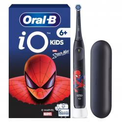 Oral B - iO Kids Marvel Spiderman Electric Toothbrush - Black - Health and Personal Care