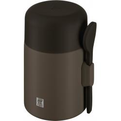Zwilling - Thermo Plus Food Jar - Chocolate Grey - 600 ml - Home and Kitchen