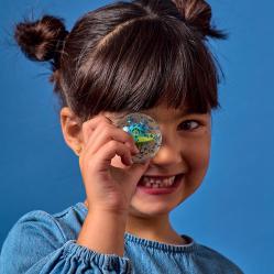 Kikkerland - Rocket Ship & UFO Bouncy Balls (KID64-A) - Toys