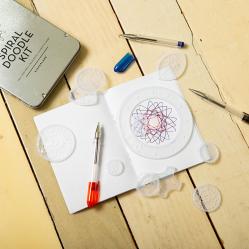 Kikkerland - Spiral Doodle Kit (ST142) - Toys