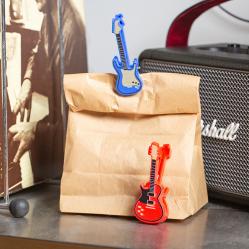 Kikkerland - Rockin' Bag Clips - 3.25" x 1.5" x 1.75" - Home and Kitchen