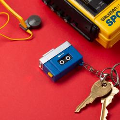 Kikkerland - Tape Player LED Keychain (KR113) - Toys