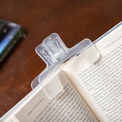 Kikkerland - Flexi Book Clip - 5" x 3" x 2" - Office and School Supplies