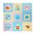 B Beez - Foam Floor Puzzle Mat, 18 Pieces (53005) - Baby and Children