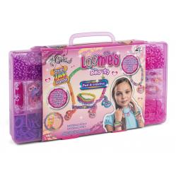 4-Girlz - Loomies Beauty Set - 2400+ Loom Bands (63004) - Toys