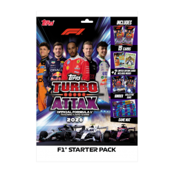 Topps - Formula 1 Turbo Attax Starter Pack (F1TA26-02) - Toys