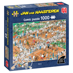 Jan Van Haasteren - Tennis (1000 Pieces) (1119802232) - Toys