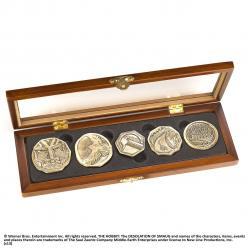 Noble Collection - The Lord Of The Rings - Dwarven Treasure Coin Set - Fan Shop and Merchandise