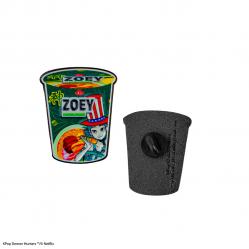 Cinereplicas - KPop Demon Hunters - Hamburger Noodles Zoey Pin Badge - Fan Shop and Merchandise