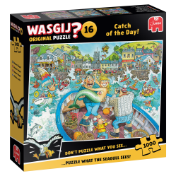 Wasgij - Original 16 Catch of the day! (1000 Pieces) (1119802239) - Toys