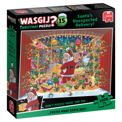 Wasgij - Christmas 15 Santa's Unexpected Delivery! (1000 Pieces) (1119802249) - Toys