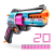 XSHOT - SKINS Pro Series Break Barrel Blaster (20 Darts) (36906) - Toys