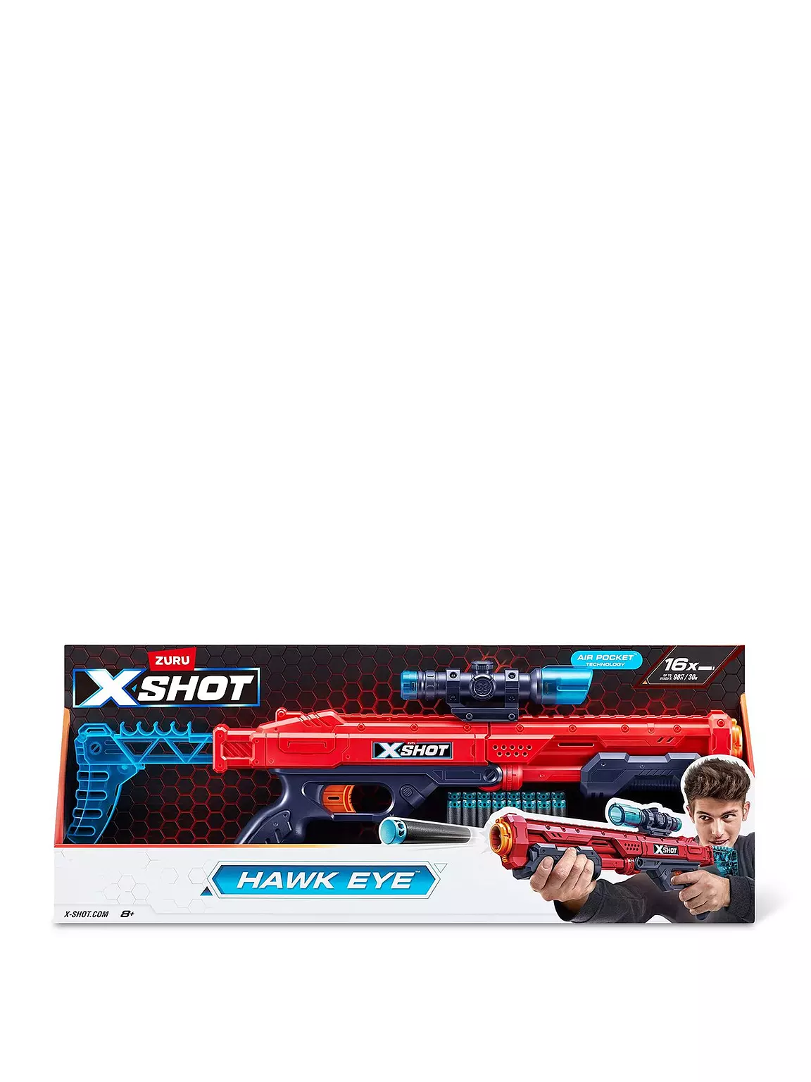 XSHOT - Excel Hawk Eye(16Darts) (36435) - Toys