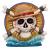 One Piece - Luffy Jolly Roger USB Lamp - Fan Shop and Merchandise
