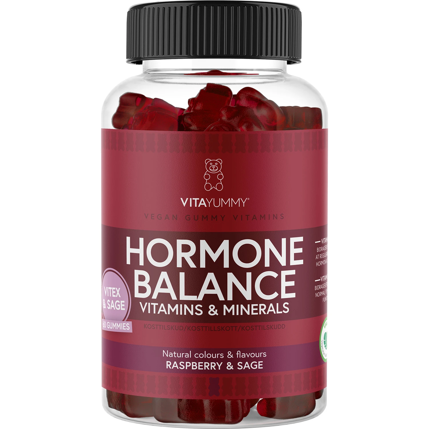 VitaYummy -  Hormone Balance (Raspberry & Sage) - 60 pcs - Health and Personal Care