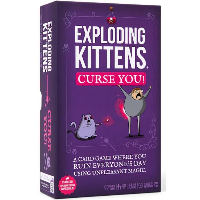 Exploding Kittens - Curse You! (ENG) (EKGMAGI4) - Toys Exploding Kittens - Curse You! (ENG) (EKGMAGI4) - Toys