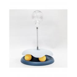 Nordic paws - Interactive Toy Wobble - Blue - 21.5 x 32 cm - Pet Supplies