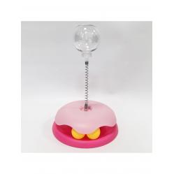 Nordic paws - Interactive Toy Wobble - Pink - 21.5 x 32 cm - Pet Supplies