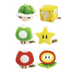 Super Mario - Collectible Plush w. bag clip (109231541) - Toys