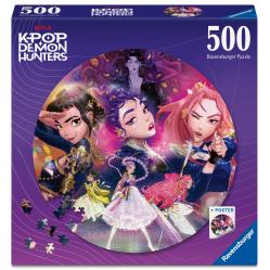 Ravensburger - K-Pop Demon Hunters 500p Circle (12002052) - Toys
