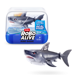 Robo Alive - Water Activated Shark - Grey - Toys