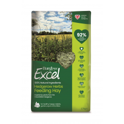 Burgess - Excel Hedgerow Herbs Feeding Hay 2.7kg - Pet Supplies