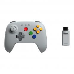 8Bitdo - 64 Wireless 2.4G Controller - Grey - PC